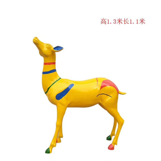 新款鹿雕塑動物鹿雕塑廠家安全可靠